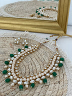 Beaded Kundan Necklace set