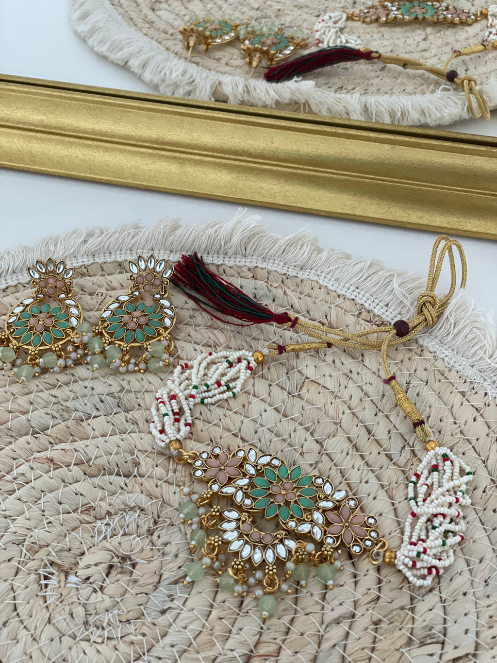 Kundan choker Necklace set