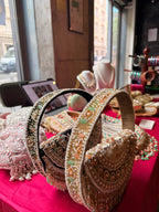 Round festive bag